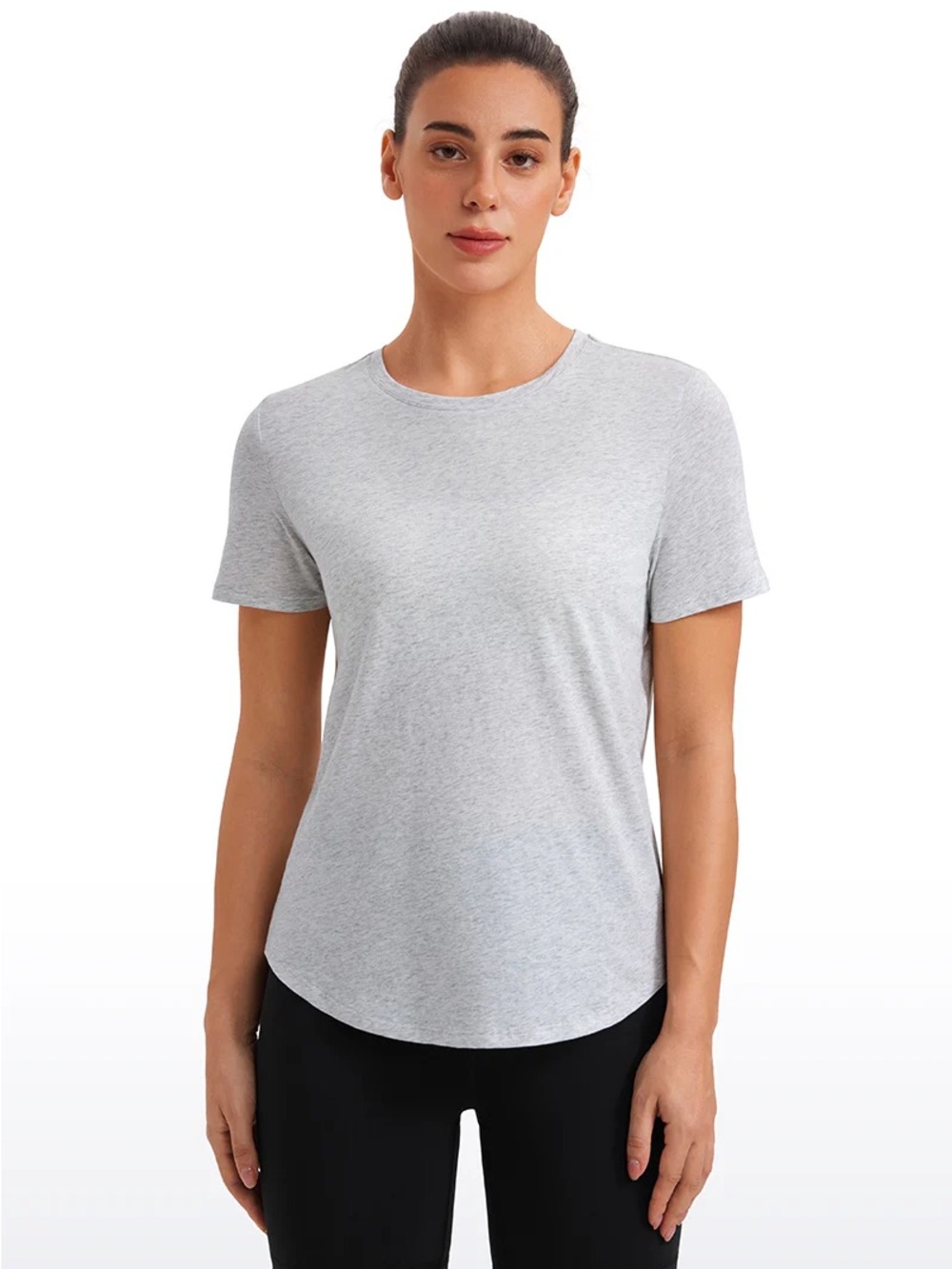 Pima Cotton Round Neck Short Sleeve